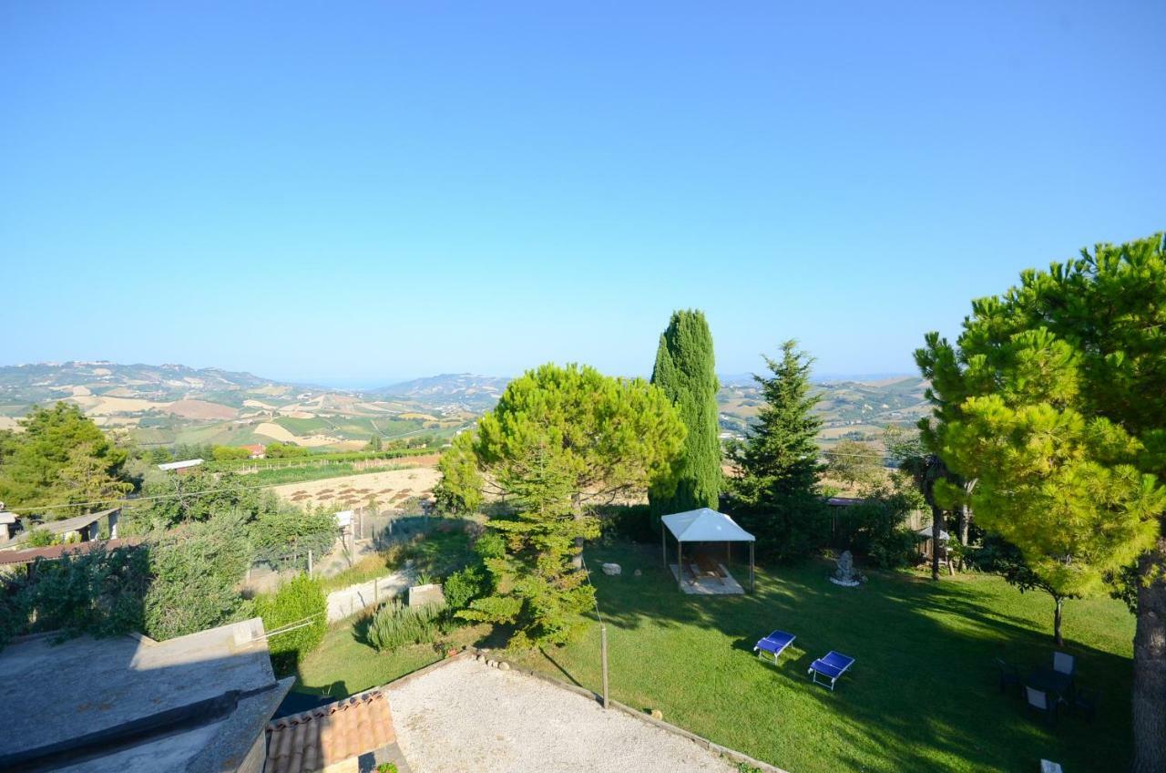 Agriturismo Galanti Cossignano Bagian luar foto
